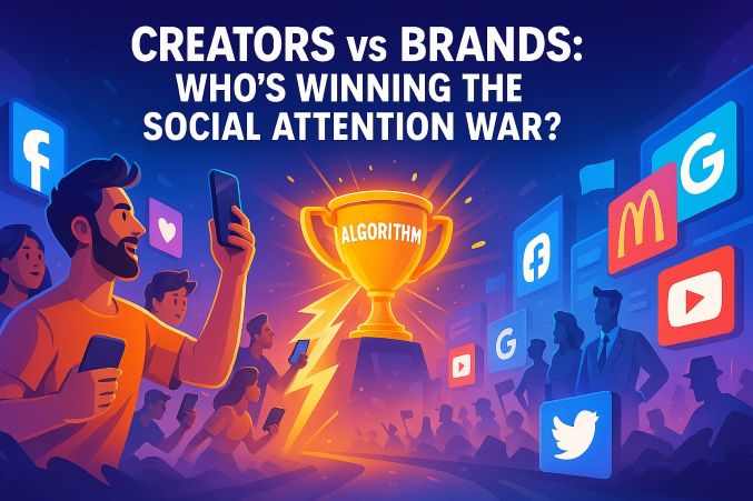 Creators vs Brands: Who's Winning the Social Attention War?