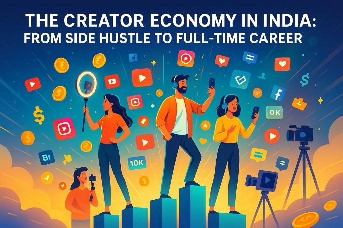 The Creator Economy in India: Side Hustle to Full-Time Job
