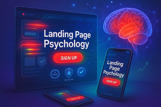 Landing Page Psychology: How Strategic Design Directly Affects Conversion Rates and Sales Performance