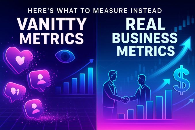 Stop Chasing Likes: The Metrics That Actually Grow Your Business in 2025