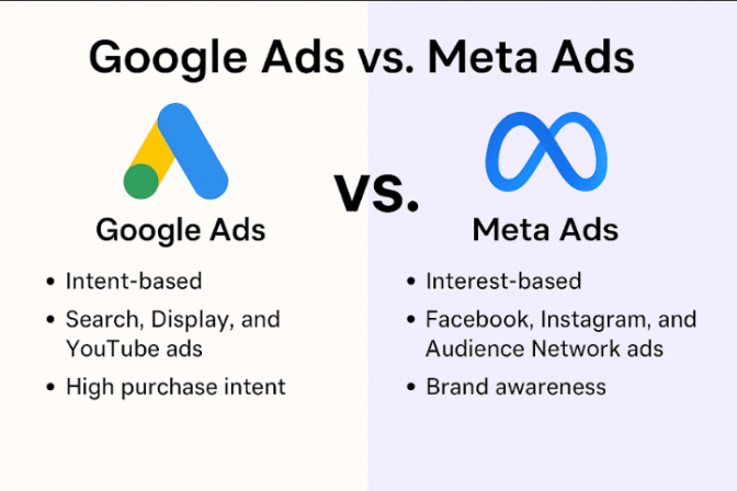 Google Ads vs. Meta Ads: What Platform Provides More ROI to Different Businesses?
